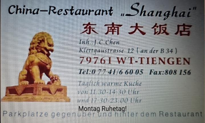 China-Restaurant Shanghai